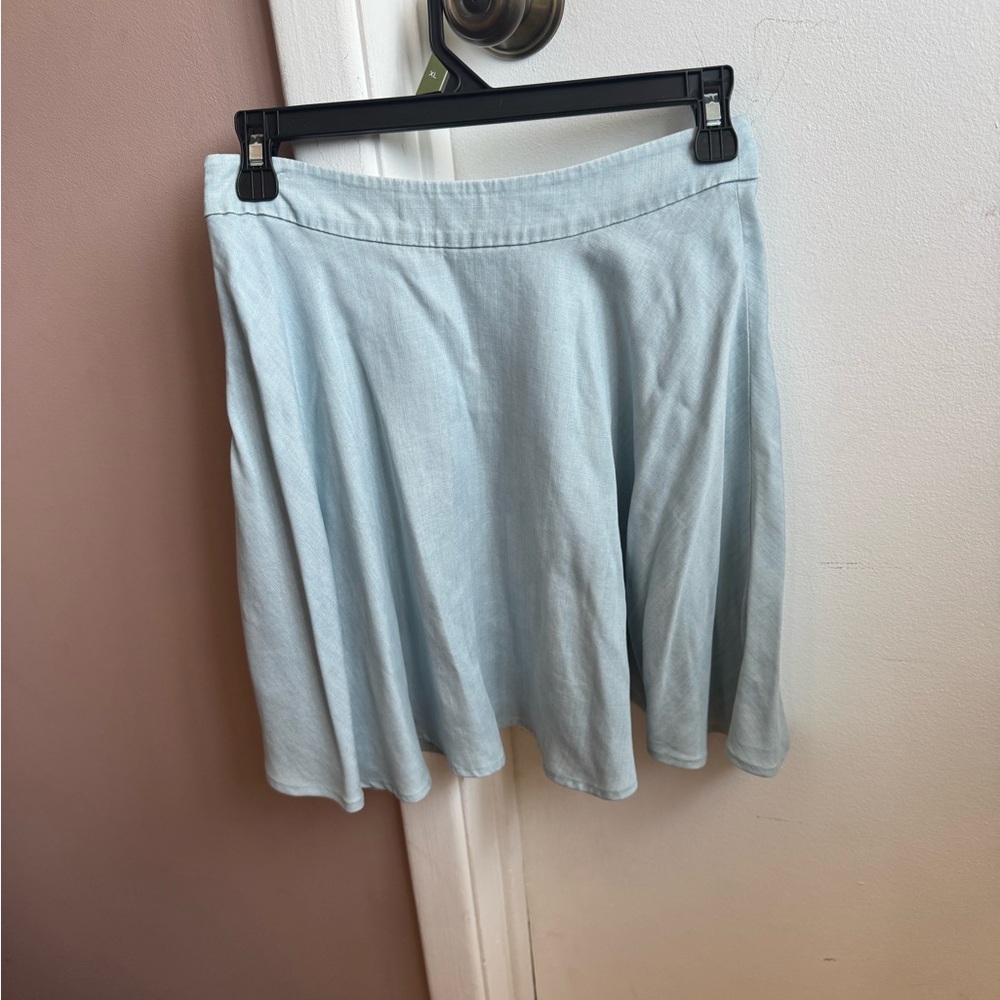 Light Blue Women's Skirt